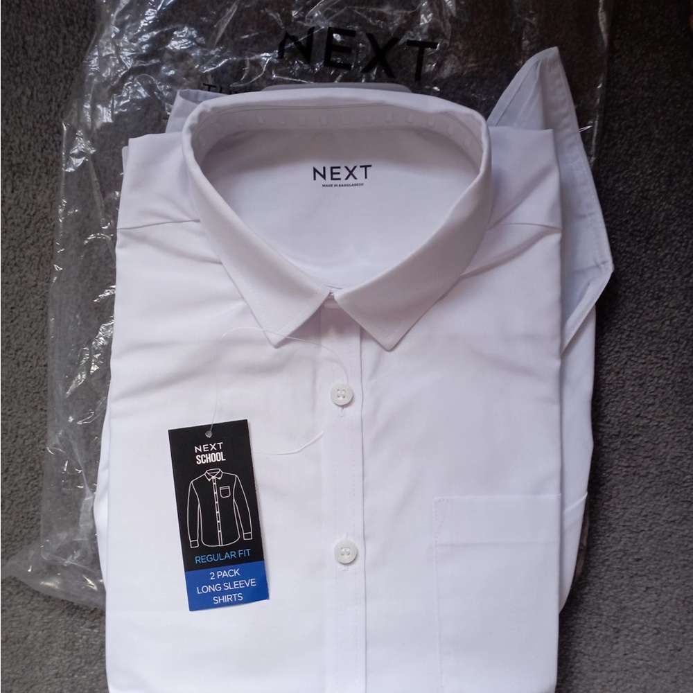 Next Men's Classic White Dress Shirt
